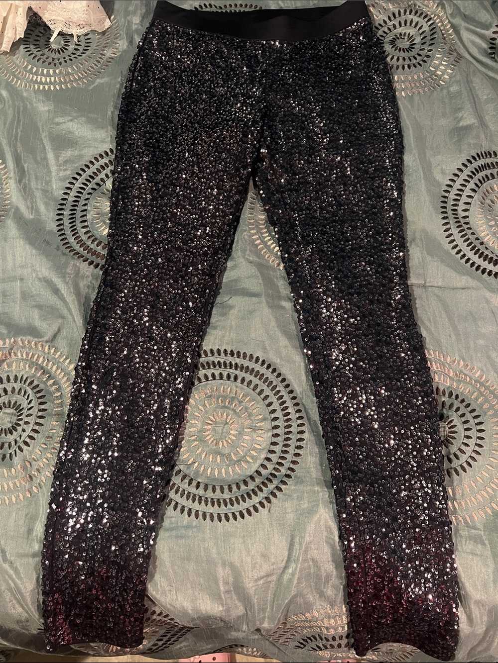 Express - Black Sequin women’s pants